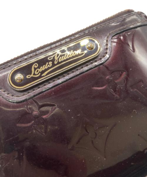 LOUIS VUITTON（ルイ ヴィトン）LOUIS VUITTON (ルイ ヴィトン) 財布　ヴェルニ　ポシェット・クレ NM　 アマラントの古着・服飾アイテム