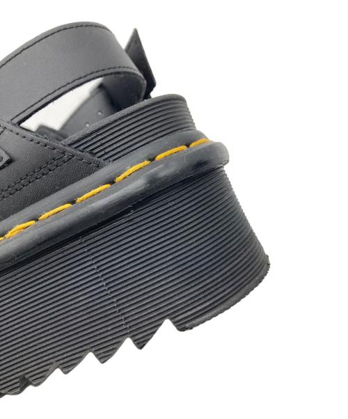 Dr.Martens（ドクターマーチン）Dr.Martens (ドクターマーチン) VOSS QUAD サンダル ブラック サイズ:UK4の古着・服飾アイテム