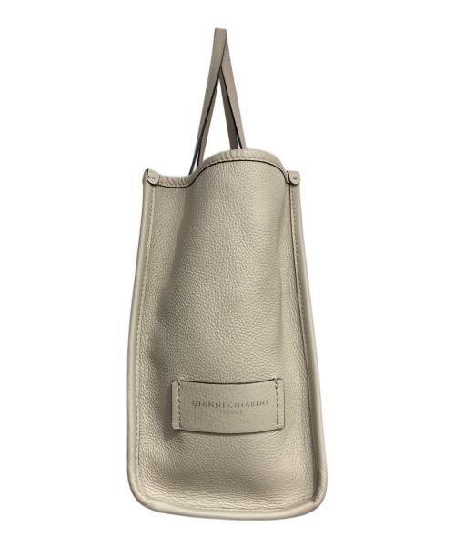 GIANNI CHIARINI（ジャンニ キアリーニ）GIANNI CHIARINI (ジャンニ キアリーニ) MARCELLA TOTE ベージュの古着・服飾アイテム