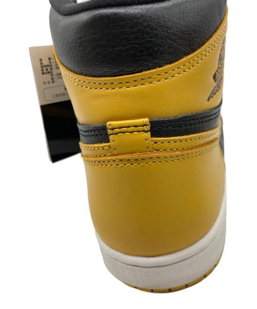 NIKE（ナイキ）NIKE (ナイキ) AIR JORDAN 1 RETRO HIGH OG ブラック×イエロー サイズ:28㎝の古着・服飾アイテム