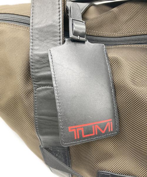 TUMI（トゥミ）TUMI (トゥミ) SMALL SOFT TRAVEL SATCHEL ブラウンの古着・服飾アイテム