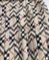 中古・古着 BURBERRY LONDON BLUE LABEL (バーバリーロンドンブルーレーベル) ノバチェックプリーツミニスカート ベージュ サイズ:36：7000円
