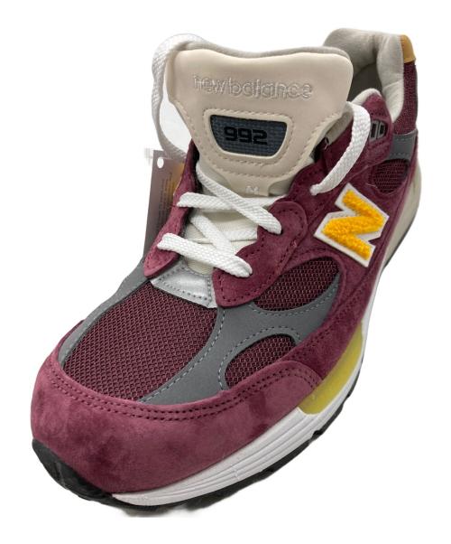 NEW BALANCE（ニューバランス）NEW BALANCE (ニューバランス) M992CA バーガンディー サイズ:28.5cm 未使用品の古着・服飾アイテム