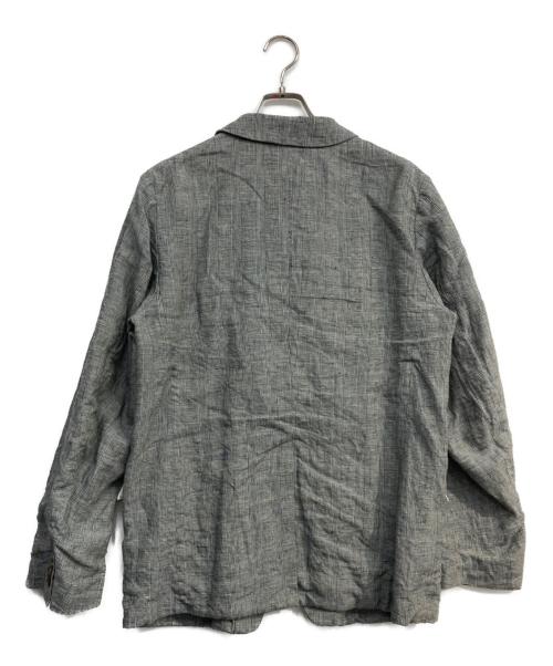 A vontade（アボンタージ）A vontade (アボンタージ) リネンテーラードジャケット グレー サイズ:Mの古着・服飾アイテム