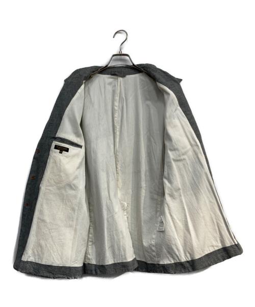 A vontade（アボンタージ）A vontade (アボンタージ) リネンテーラードジャケット グレー サイズ:Mの古着・服飾アイテム