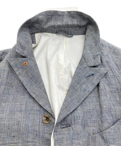 A vontade（アボンタージ）A vontade (アボンタージ) リネンテーラードジャケット グレー サイズ:Mの古着・服飾アイテム