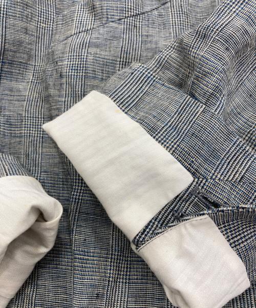 A vontade（アボンタージ）A vontade (アボンタージ) リネンテーラードジャケット グレー サイズ:Mの古着・服飾アイテム