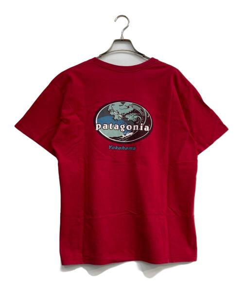 Patagonia（パタゴニア）Patagonia (パタゴニア) 半袖Tシャツ レッド サイズ:Ⅿの古着・服飾アイテム