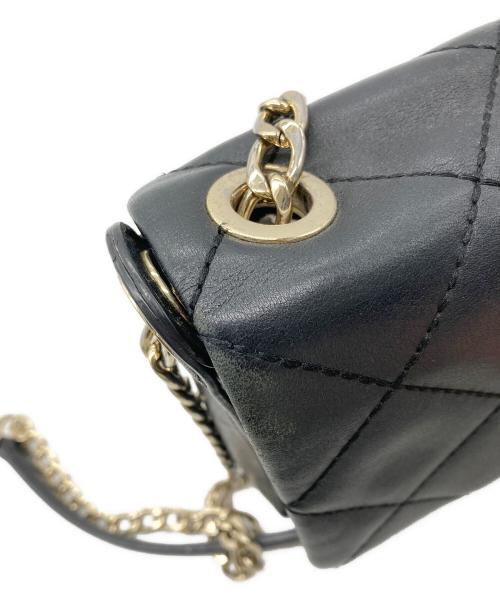 Kate Spade（ケイトスペード）Kate Spade (ケイトスペード) チェーンショルダーバッグ ブラックの古着・服飾アイテム