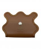 nori enomotoノリ エノモト）の古着「wave trifold wallet」｜light brown×iris