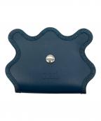 nori enomotoノリ エノモト）の古着「wave trifold wallet」｜iceland blue×iris