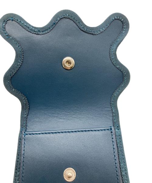 nori enomoto（ノリ エノモト）nori enomoto (ノリ エノモト) wave trifold wallet iceland blue×irisの古着・服飾アイテム