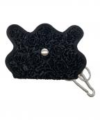 nori enomotoノリ エノモト）の古着「wave purse / black shirring」｜ブラック
