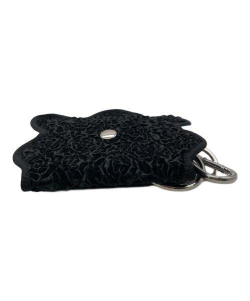 nori enomoto（ノリ エノモト）nori enomoto (ノリ エノモト) wave purse / black shirring ブラックの古着・服飾アイテム