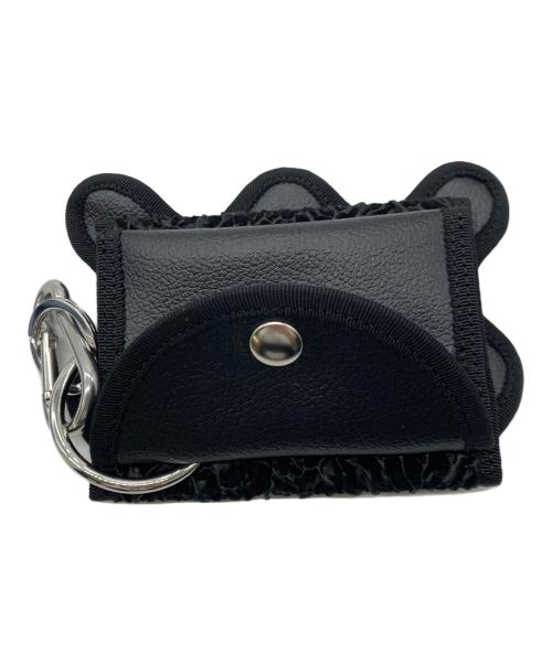 nori enomoto（ノリ エノモト）nori enomoto (ノリ エノモト) wave purse / black shirring ブラックの古着・服飾アイテム