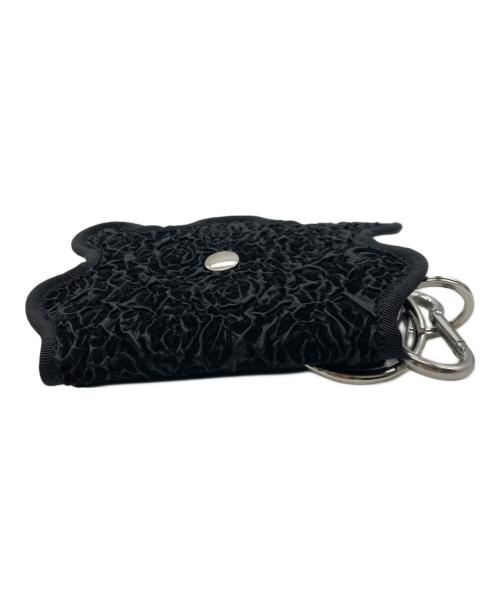 nori enomoto（ノリ エノモト）nori enomoto (ノリ エノモト) wave purse / black shirring ブラックの古着・服飾アイテム
