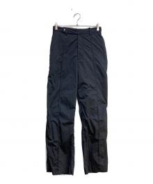 WIDE DAD（ワイド ダット）の古着「NYLON STRAIGHT PANTS」｜ネイビー