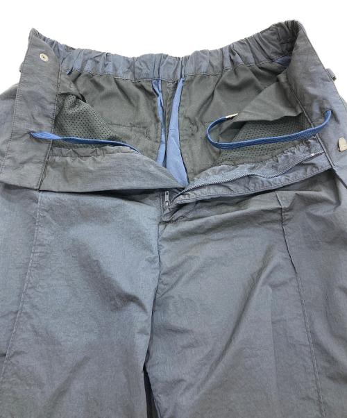 WIDE DAD（ワイド ダット）WIDE DAD (ワイド ダット) NYLON STRAIGHT PANTS ネイビー サイズ:2の古着・服飾アイテム