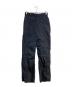WIDE DAD（ワイド ダット）の古着「NYLON STRAIGHT PANTS」｜ネイビー