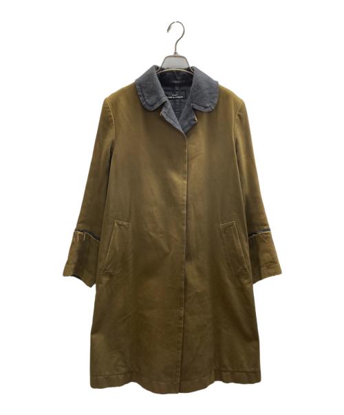 tricot COMME des GARCONS（トリココムデギャルソン）tricot COMME des GARCONS (トリココムデギャルソン) リバーシブルコート オリーブ サイズ:Ⅿの古着・服飾アイテム