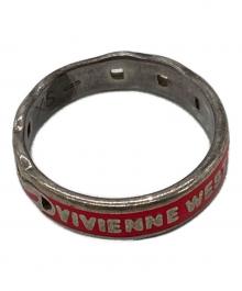 Vivienne Westwood（ヴィヴィアンウエストウッド）の古着「ロゴリング」｜シルバー×レッド