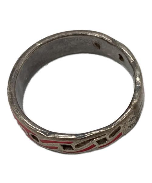 Vivienne Westwood（ヴィヴィアンウエストウッド）Vivienne Westwood (ヴィヴィアンウエストウッド) ロゴリング シルバー×レッド サイズ: XS(約9号)の古着・服飾アイテム