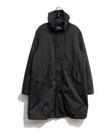 POLO RALPH LAUREN（ポロ・ラルフローレン）の古着「ライナー付フーデッドコート」｜ブラック