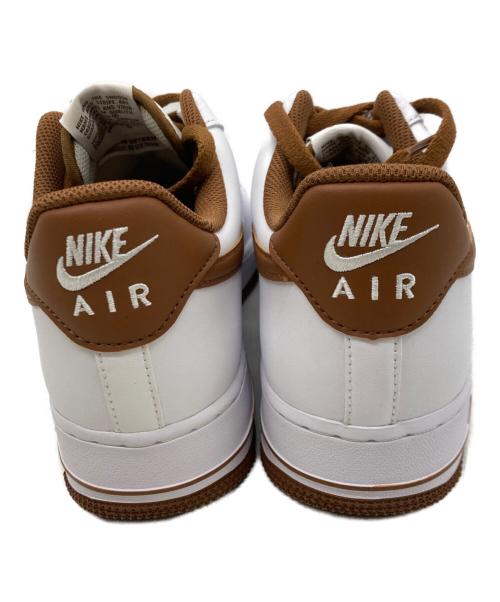 NIKE（ナイキ）NIKE (ナイキ) AIR FORCE 1 LOW '07 ホワイト×ブラウン サイズ:27.5cmの古着・服飾アイテム