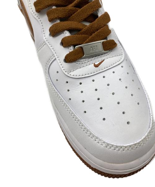 NIKE（ナイキ）NIKE (ナイキ) AIR FORCE 1 LOW '07 ホワイト×ブラウン サイズ:27.5cmの古着・服飾アイテム
