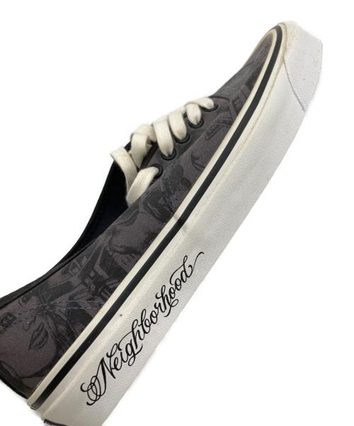 VANS（ヴァンズ）VANS (ヴァンズ) NEIGHBORHOOD (ネイバーフッド) Mr.CARTOON (ミスターカートゥーン) AUTHENTIC グレー サイズ:29cmの古着・服飾アイテム