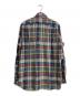 POLO RALPH LAUREN (ポロ・ラルフローレン) リペア加工パッチワークチェックシャツ ネイビー サイズ:L：7000円