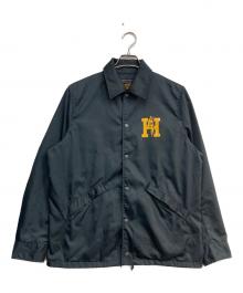 Hysteric Glamour（ヒステリックグラマー）の古着「I WISH I COULD MEET ELVIS COACH JACKET」｜ブラック
