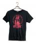 Hysteric Glamour（ヒステリックグラマー）の古着「ヒスガールプリントTシャツ」｜ブラック