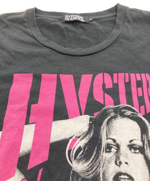 Hysteric Glamour（ヒステリックグラマー）Hysteric Glamour (ヒステリックグラマー) ヒスガールプリントTシャツ ブラック サイズ:Sの古着・服飾アイテム