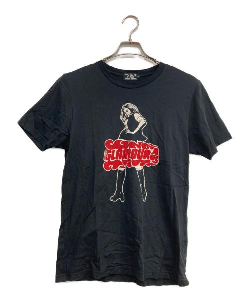 Hysteric Glamour（ヒステリックグラマー）Hysteric Glamour (ヒステリックグラマー) VIXEN GIRLプリントTシャツ ブラック サイズ:Sの古着・服飾アイテム