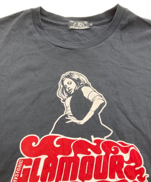 Hysteric Glamour（ヒステリックグラマー）Hysteric Glamour (ヒステリックグラマー) VIXEN GIRLプリントTシャツ ブラック サイズ:Sの古着・服飾アイテム