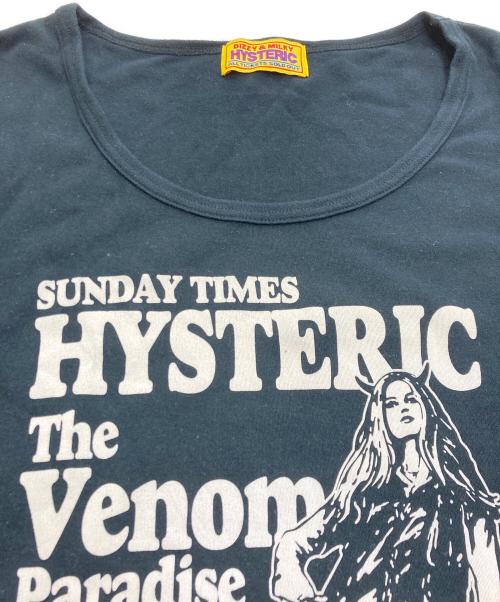 Hysteric Glamour（ヒステリックグラマー）Hysteric Glamour (ヒステリックグラマー) The Venom Paradise カットソー ブラック サイズ:Freeの古着・服飾アイテム