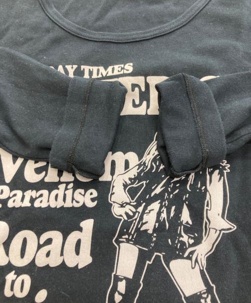 Hysteric Glamour（ヒステリックグラマー）Hysteric Glamour (ヒステリックグラマー) The Venom Paradise カットソー ブラック サイズ:Freeの古着・服飾アイテム