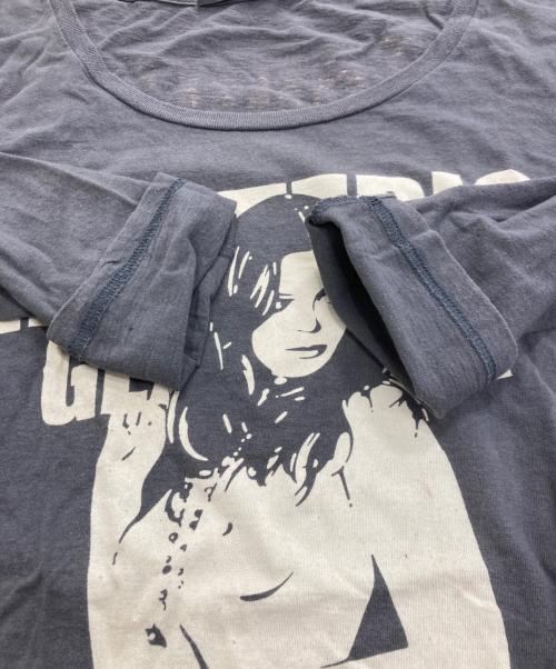 Hysteric Glamour（ヒステリックグラマー）Hysteric Glamour (ヒステリックグラマー) THRILLS AND DELIGHTS カットソー グレー サイズ:Freeの古着・服飾アイテム
