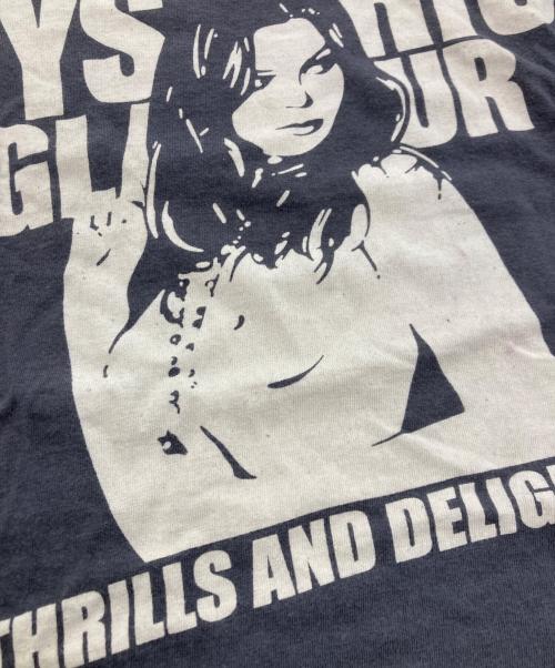 Hysteric Glamour（ヒステリックグラマー）Hysteric Glamour (ヒステリックグラマー) THRILLS AND DELIGHTS カットソー グレー サイズ:Freeの古着・服飾アイテム