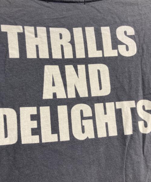 Hysteric Glamour（ヒステリックグラマー）Hysteric Glamour (ヒステリックグラマー) THRILLS AND DELIGHTS カットソー グレー サイズ:Freeの古着・服飾アイテム