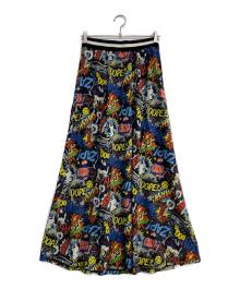Hysteric Glamour（ヒステリックグラマー）の古着「ZAP ZAP柄スカート」｜マルチカラー