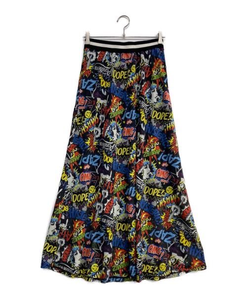 Hysteric Glamour（ヒステリックグラマー）Hysteric Glamour (ヒステリックグラマー) ZAP ZAP柄スカート マルチカラー サイズ:Freeの古着・服飾アイテム