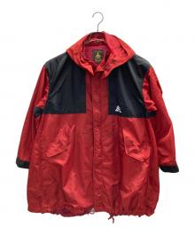 Hysteric Glamour（ヒステリックグラマー）の古着「エアフォースTRIANGLE WOMAN フーデッドシェラコート」｜レッド