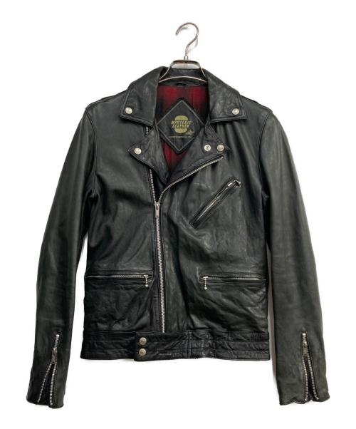 Hysteric Glamour（ヒステリックグラマー）Hysteric Glamour (ヒステリックグラマー) ダブルライダースジャケット ブラック サイズ:Mの古着・服飾アイテム