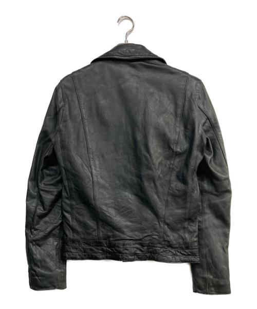 Hysteric Glamour（ヒステリックグラマー）Hysteric Glamour (ヒステリックグラマー) ダブルライダースジャケット ブラック サイズ:Mの古着・服飾アイテム