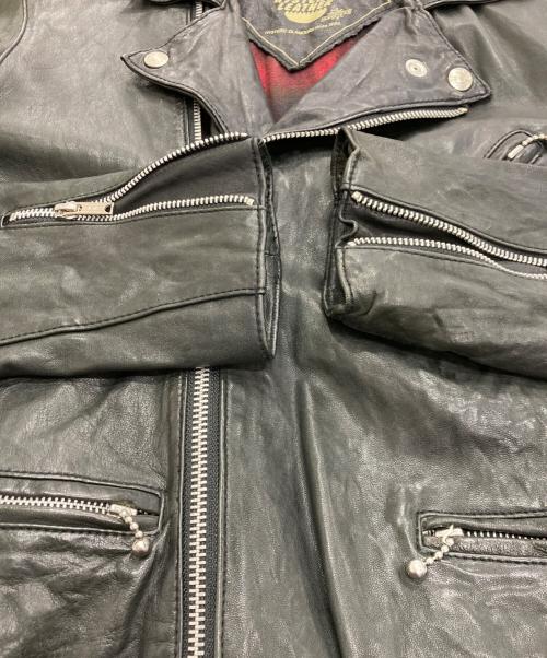 Hysteric Glamour（ヒステリックグラマー）Hysteric Glamour (ヒステリックグラマー) ダブルライダースジャケット ブラック サイズ:Mの古着・服飾アイテム