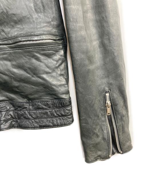 Hysteric Glamour（ヒステリックグラマー）Hysteric Glamour (ヒステリックグラマー) ダブルライダースジャケット ブラック サイズ:Mの古着・服飾アイテム