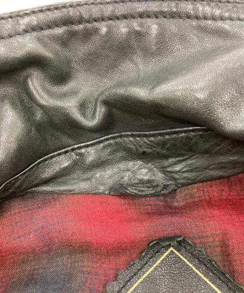 Hysteric Glamour（ヒステリックグラマー）Hysteric Glamour (ヒステリックグラマー) ダブルライダースジャケット ブラック サイズ:Mの古着・服飾アイテム