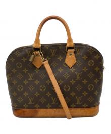 LOUIS VUITTON（ルイ ヴィトン）の古着「ハンドバッグ　モノグラム　アルマ」｜ブラウン